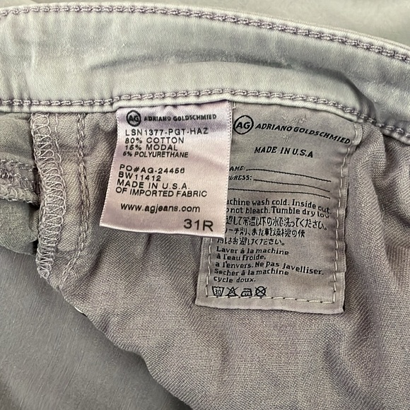 Womens Adriano Goldscmied The Stevie Ankle slim straight ankle Size 31R - Picture 5 of 15